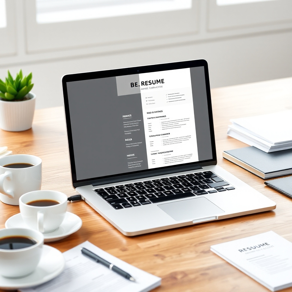 Template CV Profesional & ATS Friendly | Format Word/Canva Siap Edit