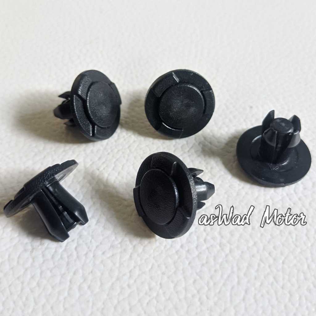 5Pcs Klip Kancing 8MM Bemper Mobil Avanza Xenia Nissan Agya Livina Bumper Baut Cengkeh Rivet Plastik