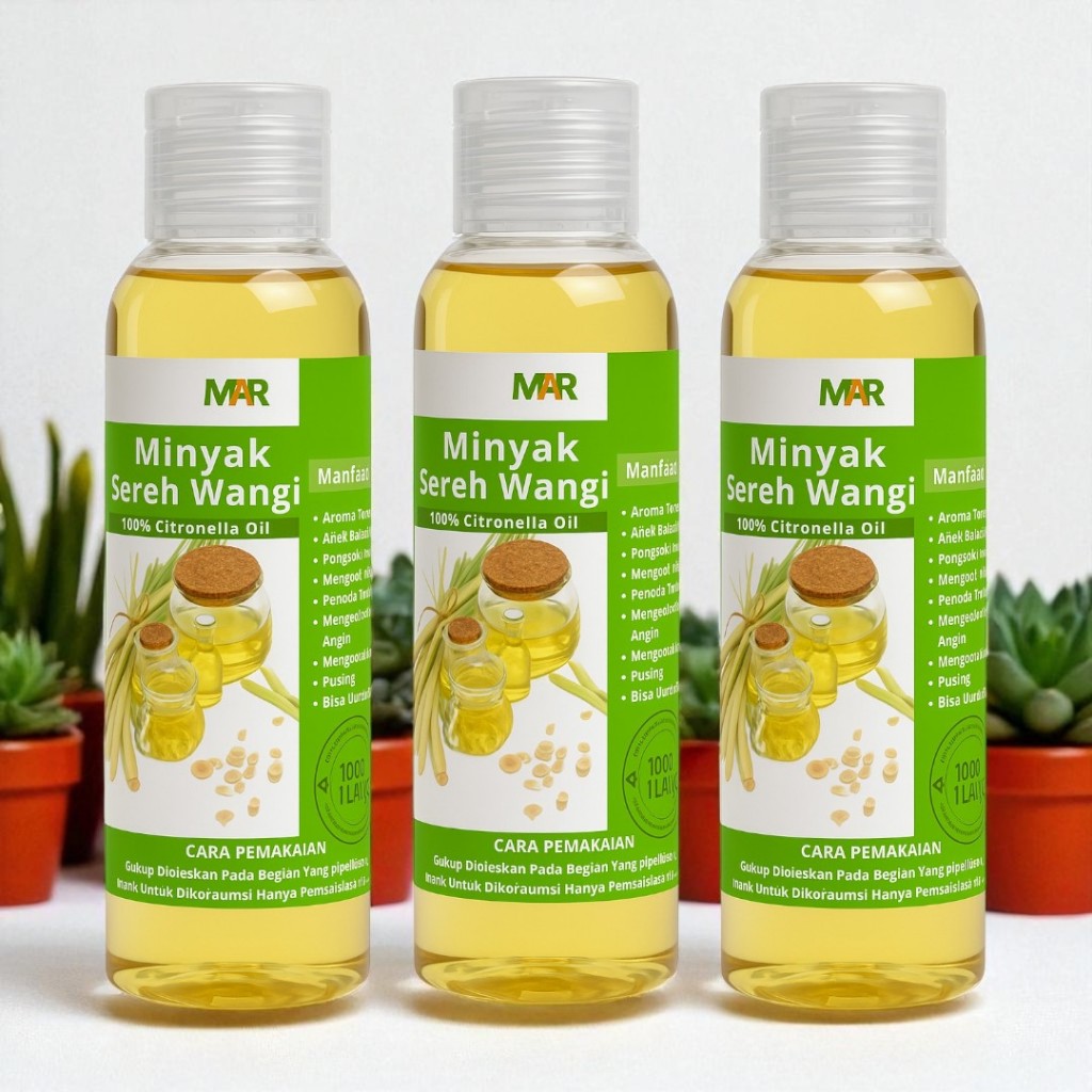 Minyak Sereh Wangi Asli Murni 100%