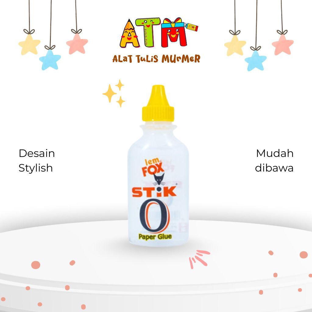 

Lem/Perekat/Glue/Lem Fox Stik O Paper Glue / Lem Fox Stick