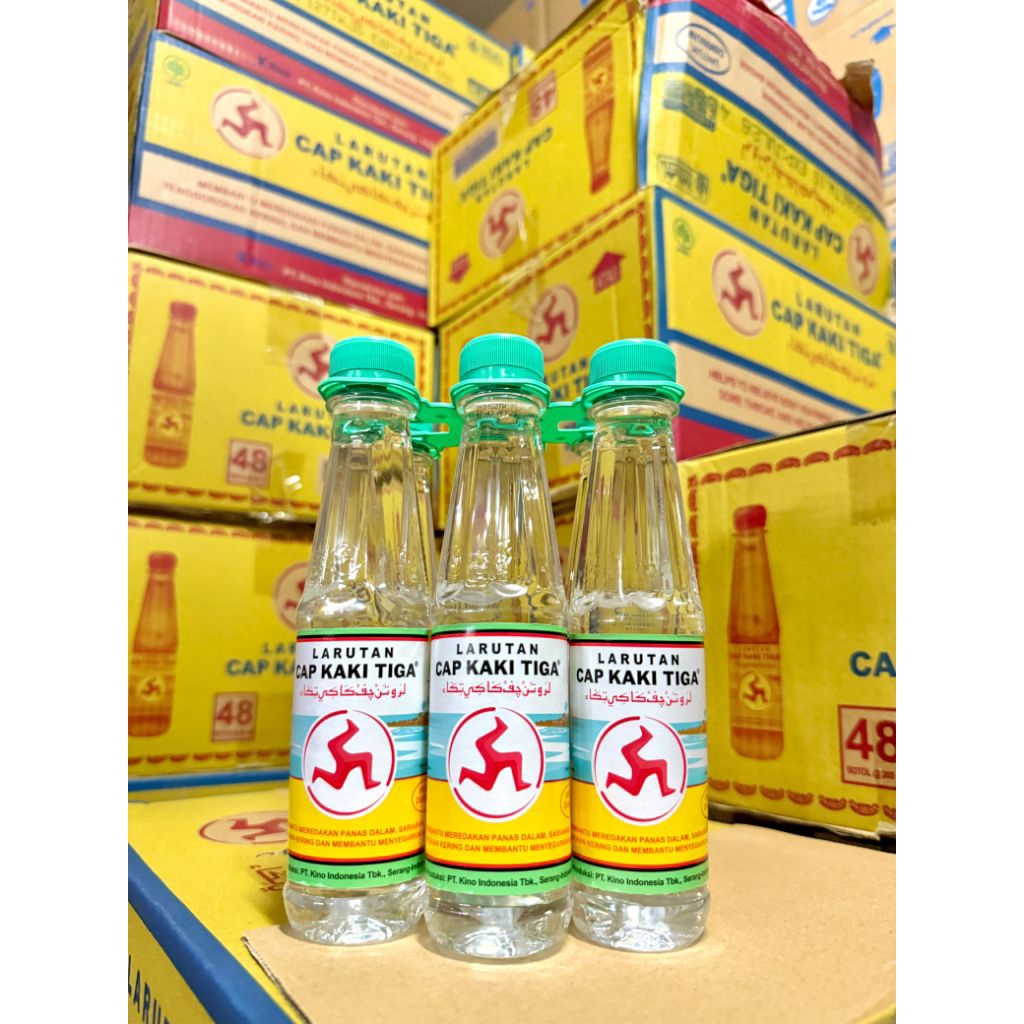 

Larutan Cap Kaki Tiga (Dapat 3)