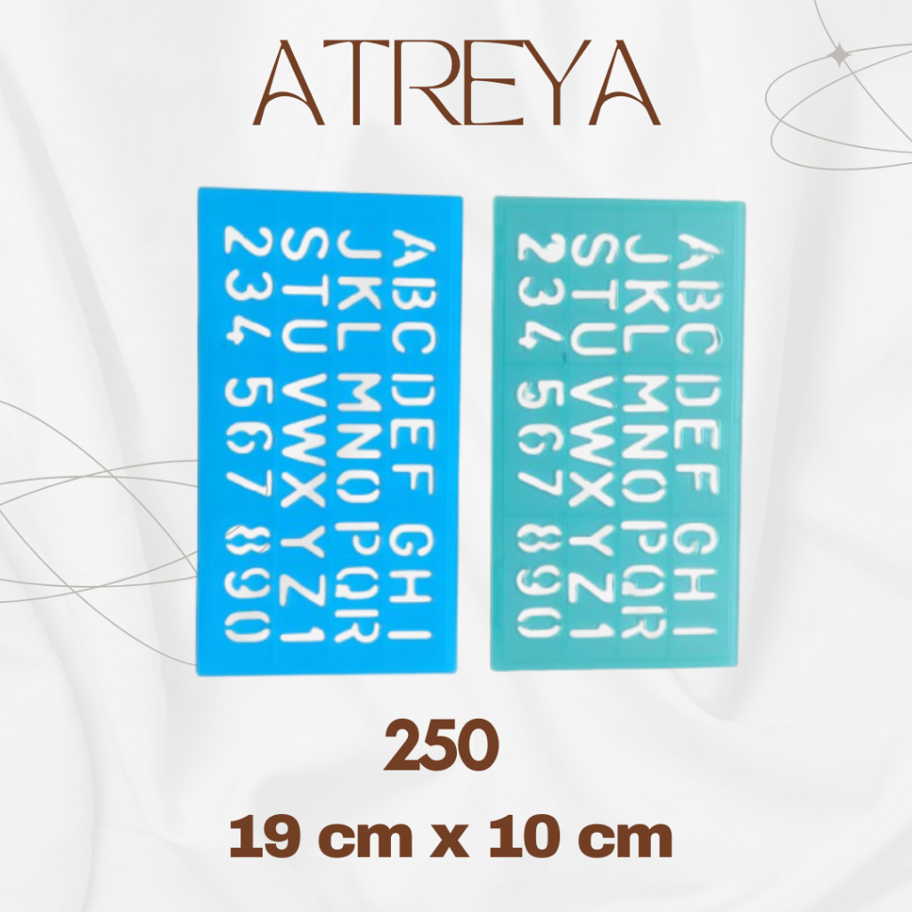 

PENGGARIS SABLON / PENGGARIS CETAKAN HURUF & ANGKA BT-250