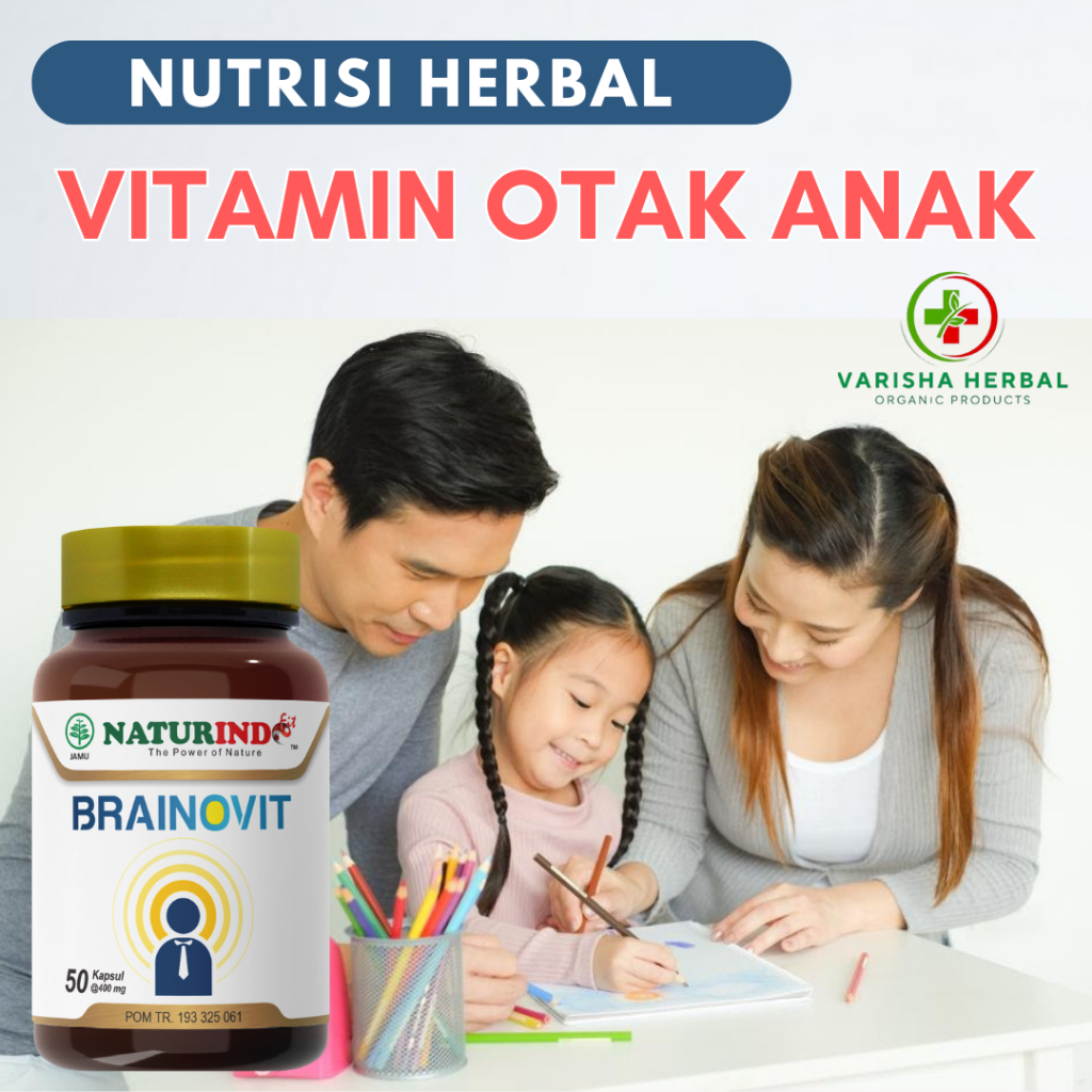 Nutrisi Kesehatan Otak Brainovit Vitamin Untuk Otak Anak / Brainovit
