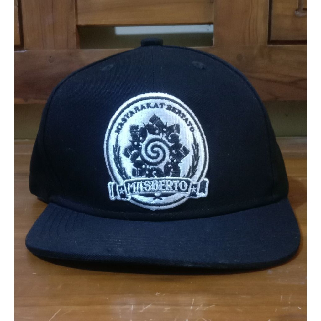 Topi Masberto Original Bunga Terung