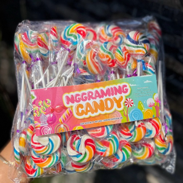 

Permen lolipop BULAT 100 pcs GROSIR nggraming CANDY