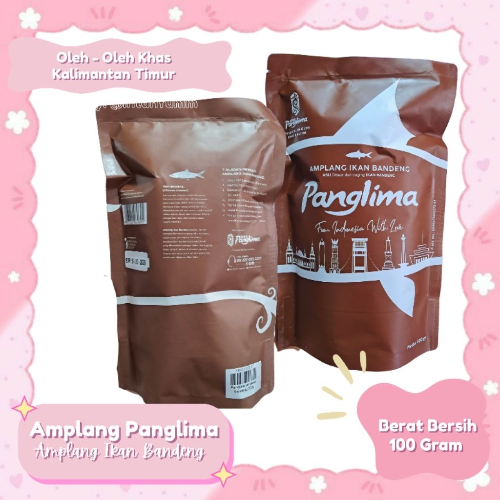 

Amplang Ikan Bandeng Panglima 100gr - Oleh Oleh Khas Kalimantan Timur