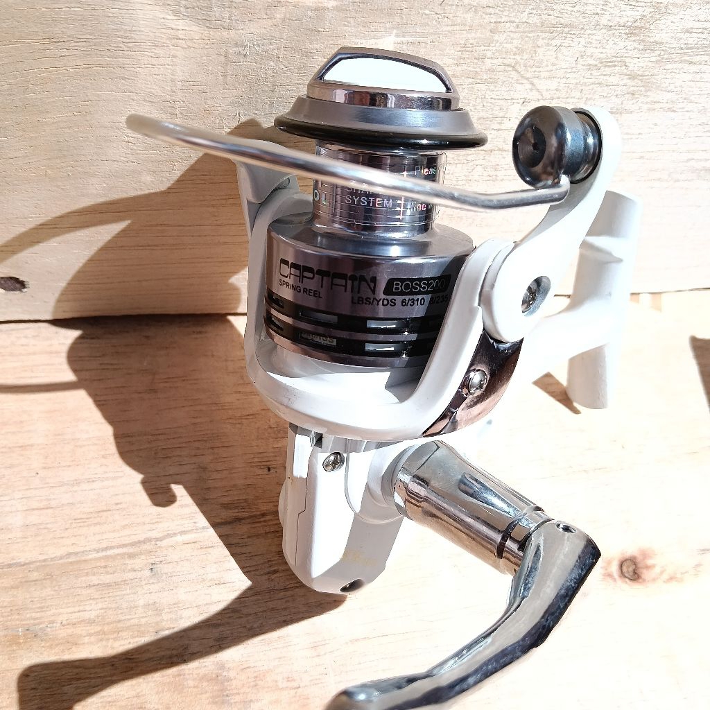 Reel Pancing Captain Boss 200 | Kerek Pancing Ikan Setara Reel 2000