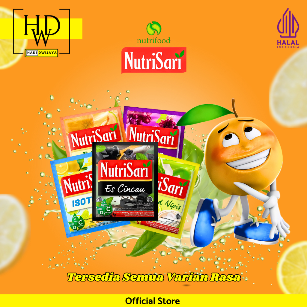 

Nutrisari Minuman Buah Vitamin C Rasa Segar & Nikmat Rencengan