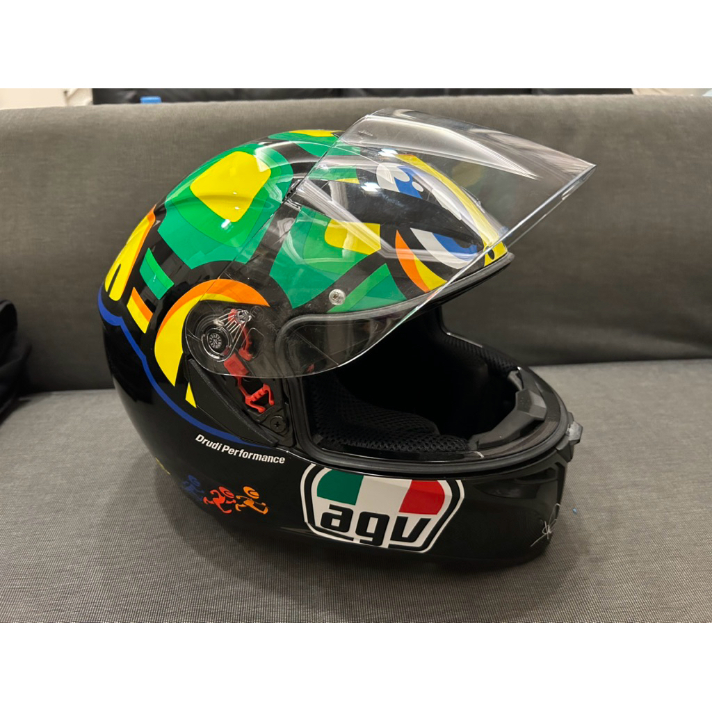Helm motor full face - AGV K3SV tartaruga original
