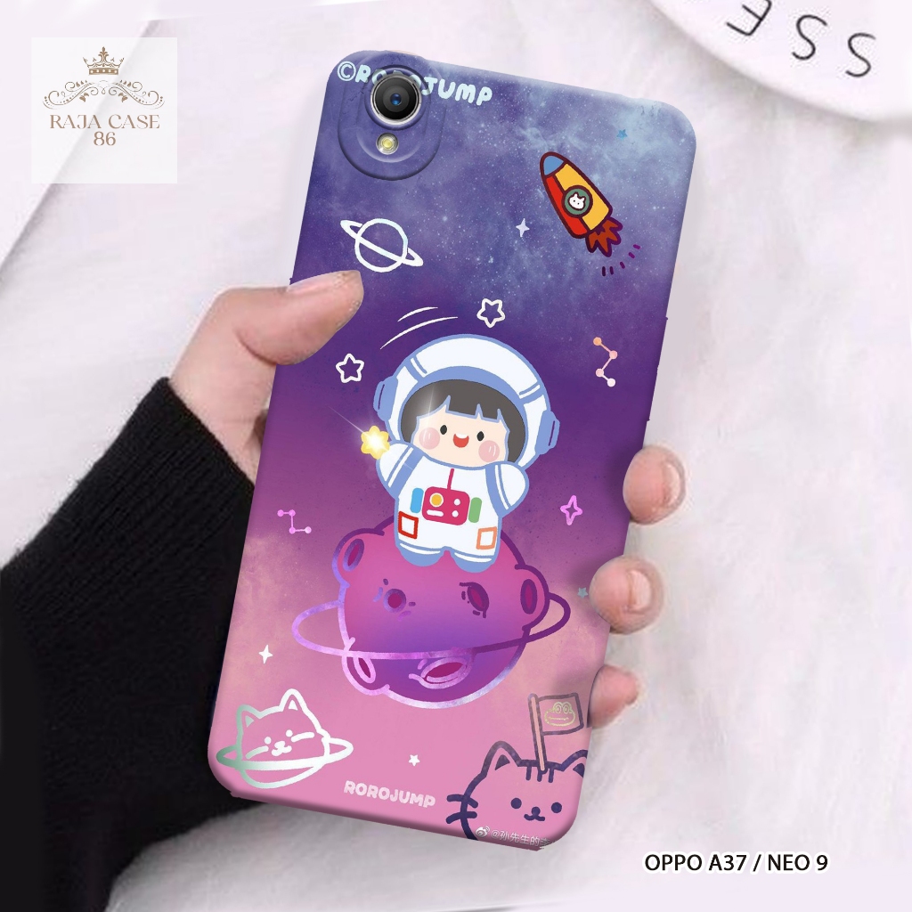 Case Oppo A37 / Oppo Neo 9 - Rajacase - casing Oppo A37 - Motif case Lucu - Pelindung handphone - Op