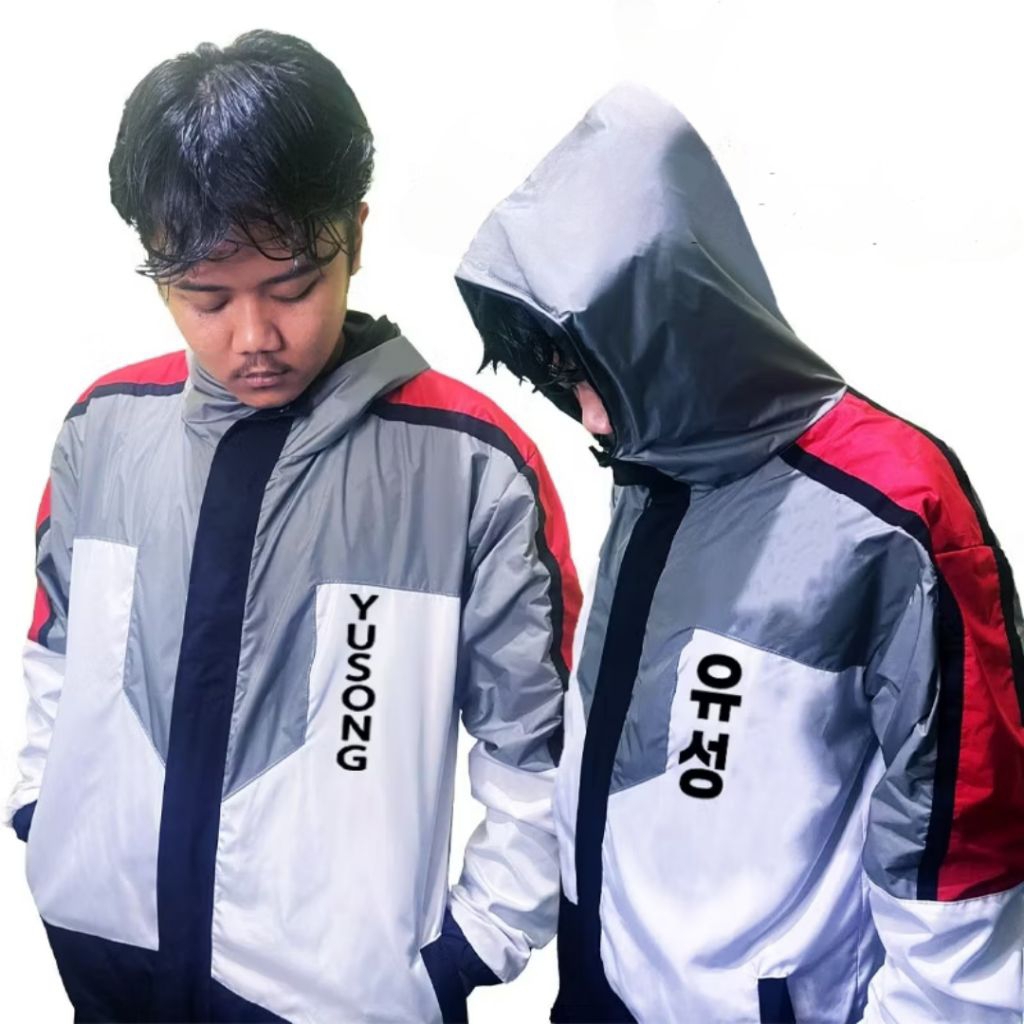 Jaket Parka Yusong High Study Group Gamin Yoon And GeonYeob Park Manhwa Outfit