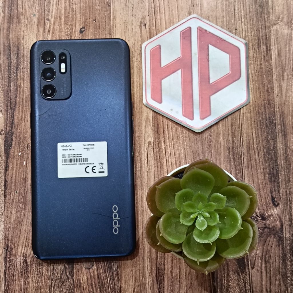 Oppo Reno 6 8/128 GB Garansi Resmi Indonesia Second Bekas Original (Baca Deskripsi)