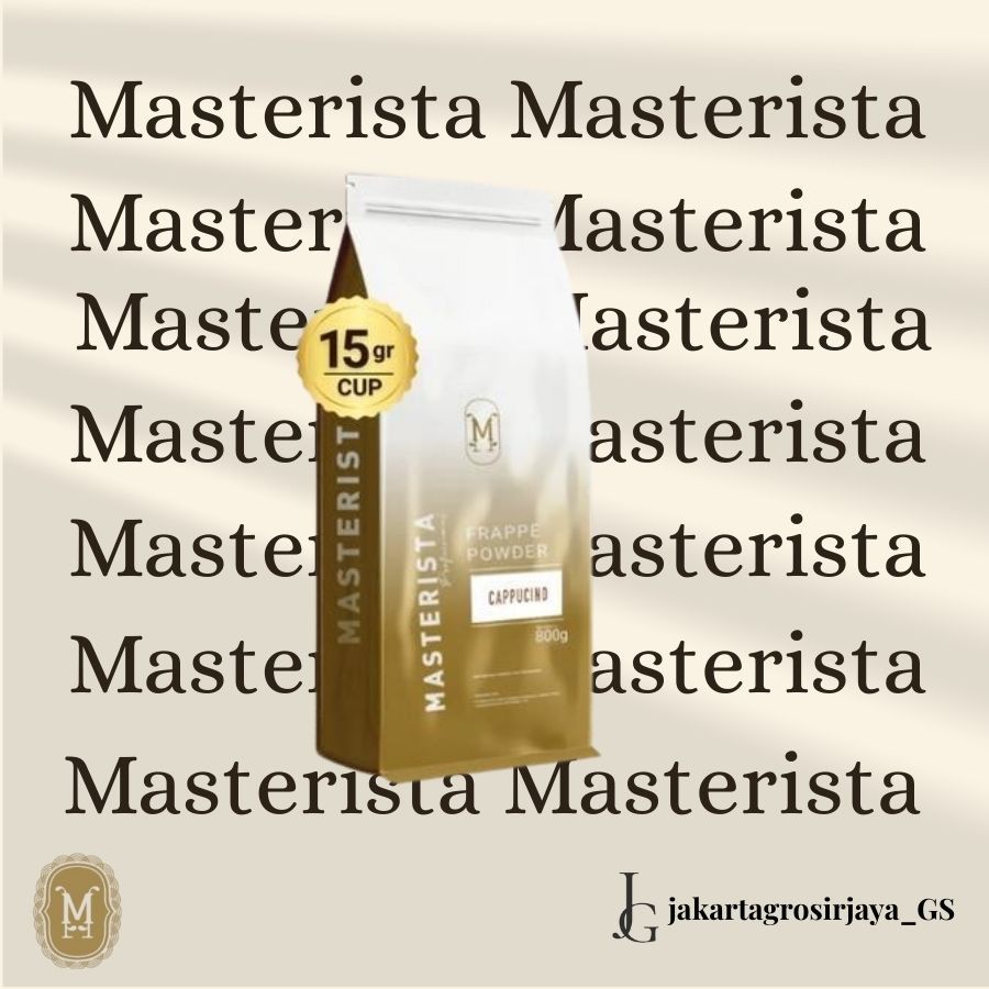 

Bubuk Minuman Masterista Cappucino Base 800gr