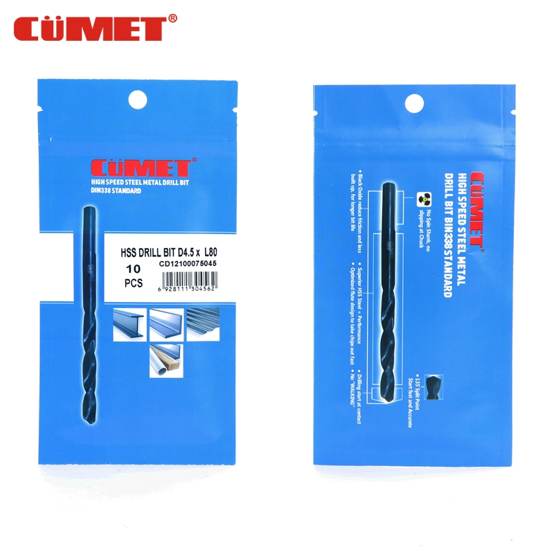 Mata Bor aluminium, besi, kayu / Mata Bor CUMET  HSS / Drill bit HSS Cumet mata bor metal 3,5mm - 10