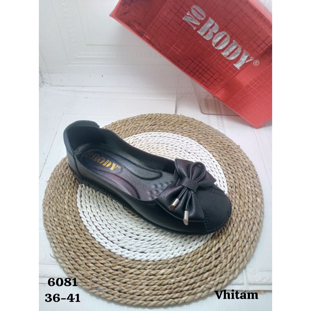 SEPATU WEDGES IMPORT WANITA NO BODY 6081