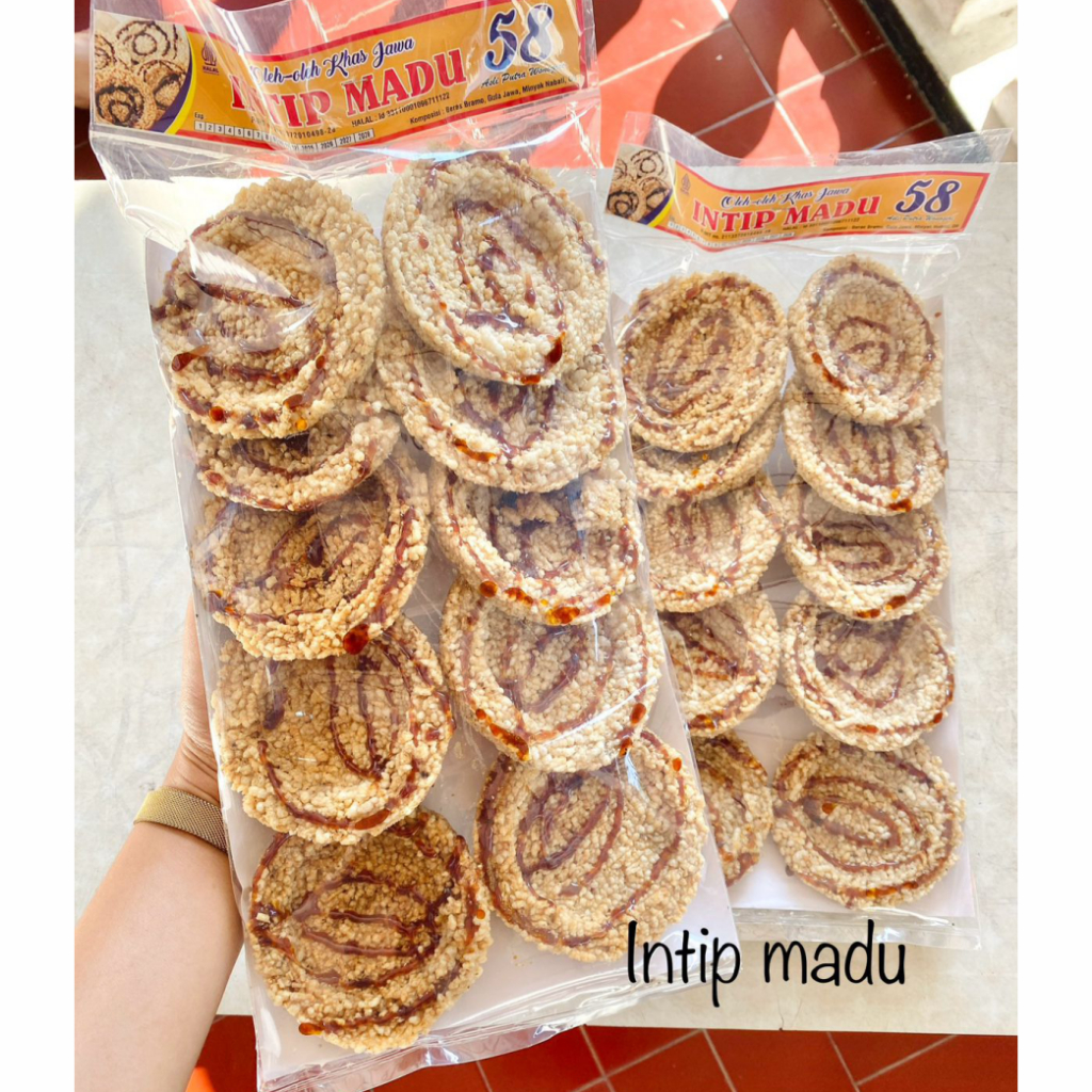 

Intip Madu Khas Solo isi 10pcs Renginang Manis Gula Jawa