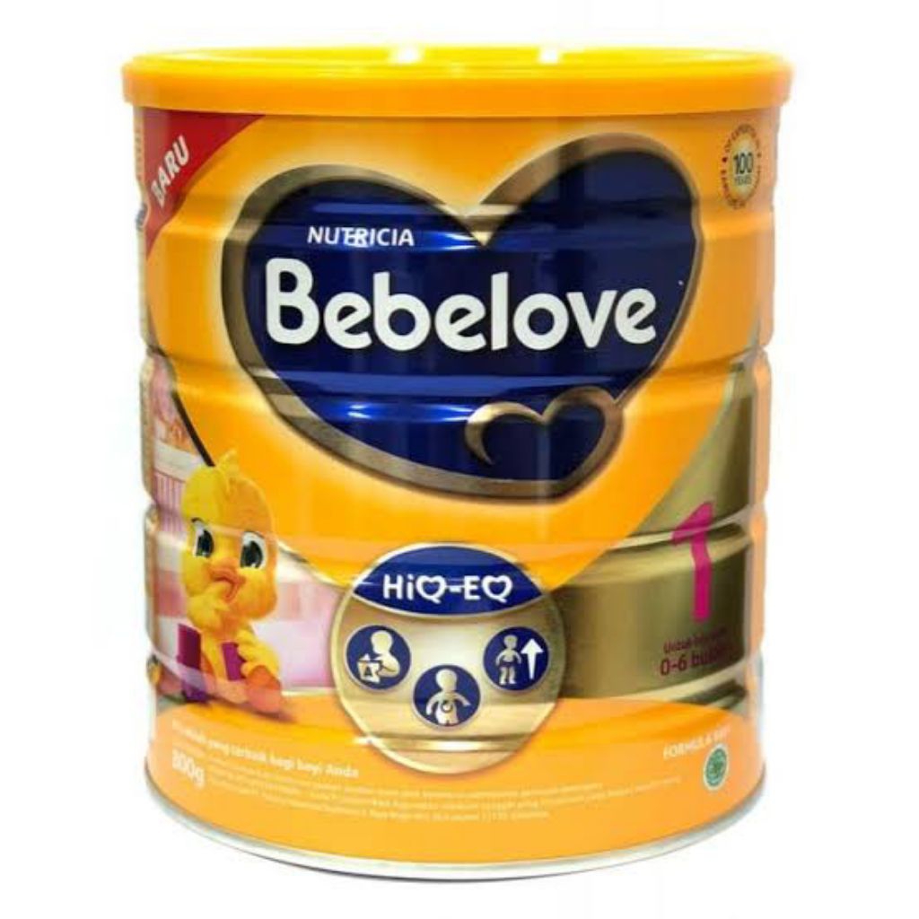Bebelove 1 800 gram Susu Formula Bayi Bebelove 1 untuk usia 0 - 6 bulan kemasan kaleng 800 gr