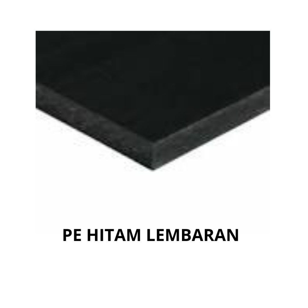 Nylon/PE Hitam Lembaran 3 mm x 30 cm x 30 cm