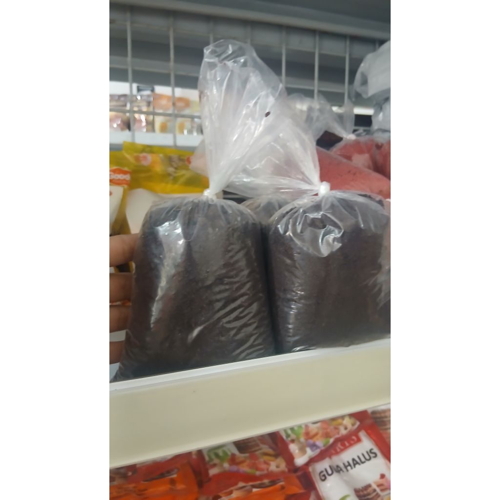 

Bureo Bubuk Dark Chocolate Biskuit Crumbs 1kg & 250Gr Repack