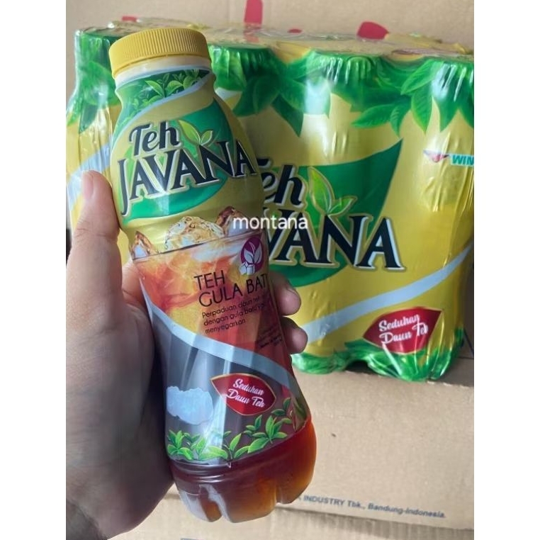 

TEH JAVANA ORIGINAL/GULA BATU 350ML PAK ISI 12PCS