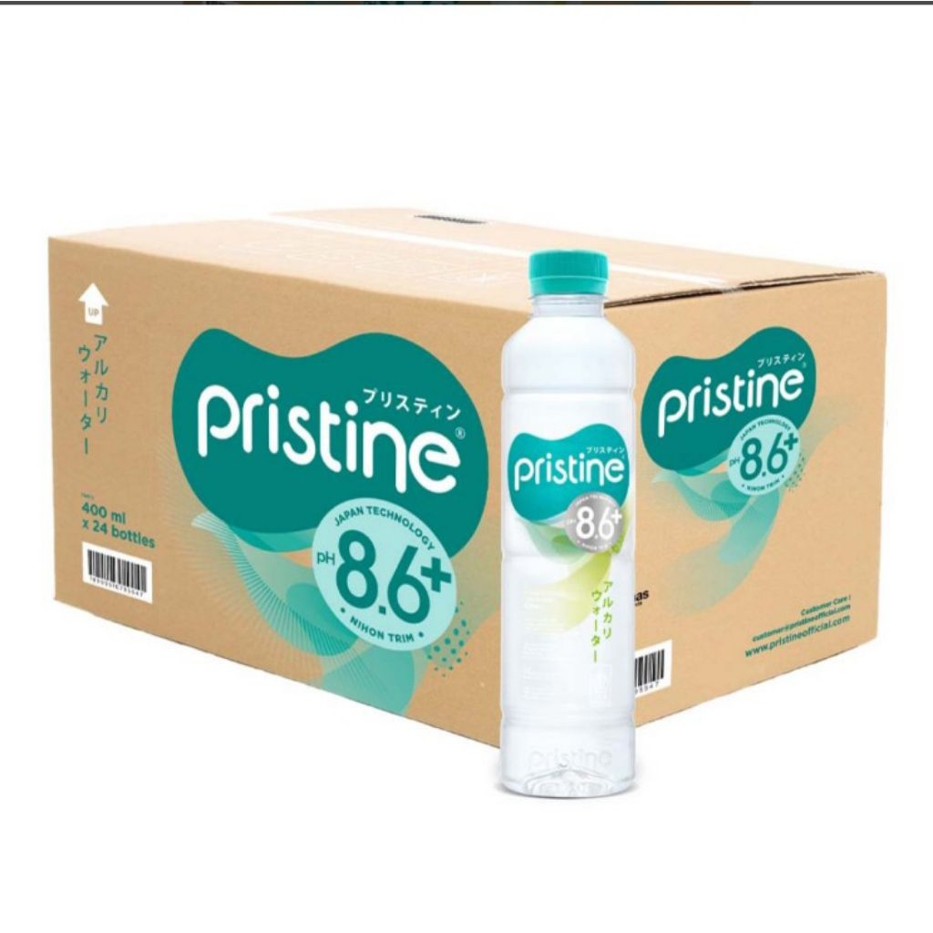 

Pristine 8.6+ Air Mineral 24 x 400 ml - Karton