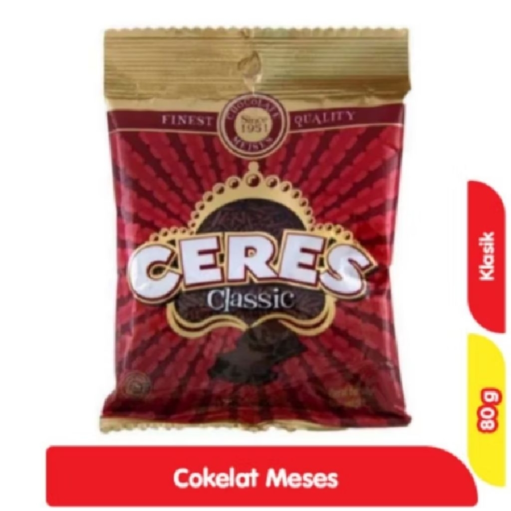 

PROMO MESIS COKLAT CERES 80GRAM-MESES CERES KLASIK-MESES COKELAT