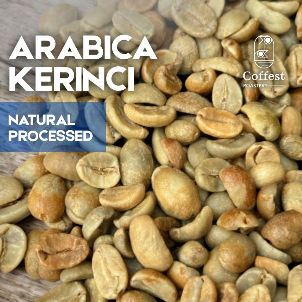 

Green Bean Arabika Kerinci - Grade Specialty - Natural Processed