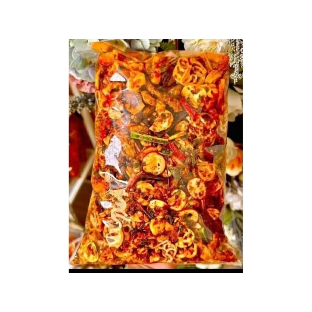 

Aneka Seblak kering 500 gram pedas daun jeruk kerupuk jengkol/kerupuk jaat/beton/basreng/siomay/cimol/makaroni/kemplang Kerupuk lengkap