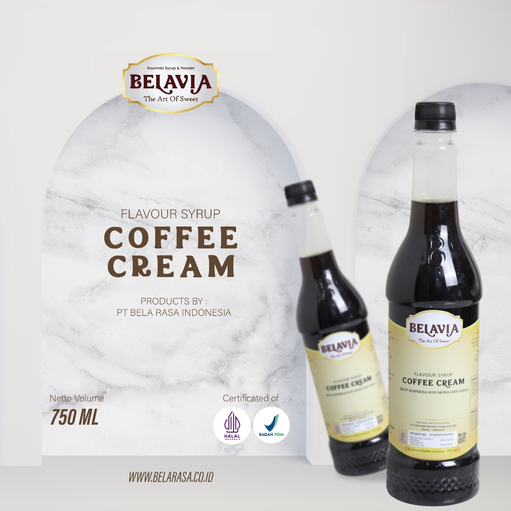 

Coffee Cream Syrup Belavia