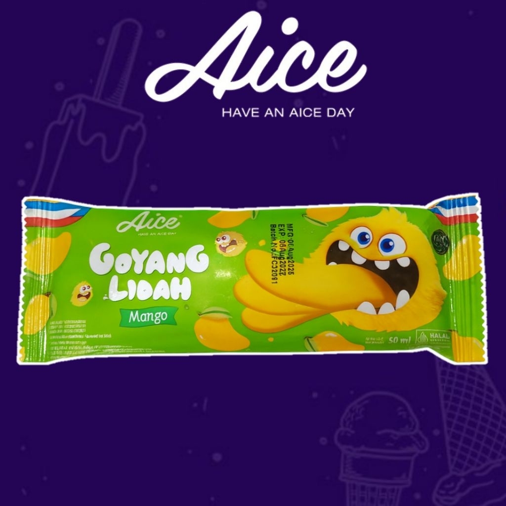 Ice Cream AICE Goyang Lidah Mango Es Krim  KHUSUS INSTANT