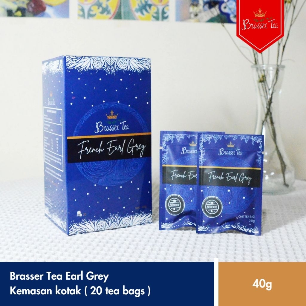 

Earl Grey Tea | Teh Hitam dengan Bergamot Oil Kemasan Kotak Isi 20 Sachet