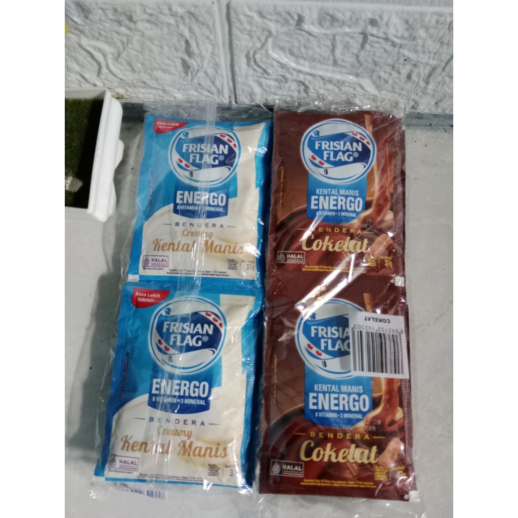 

Kental Manis Frisian Flag 1pak isi 6 sachet
