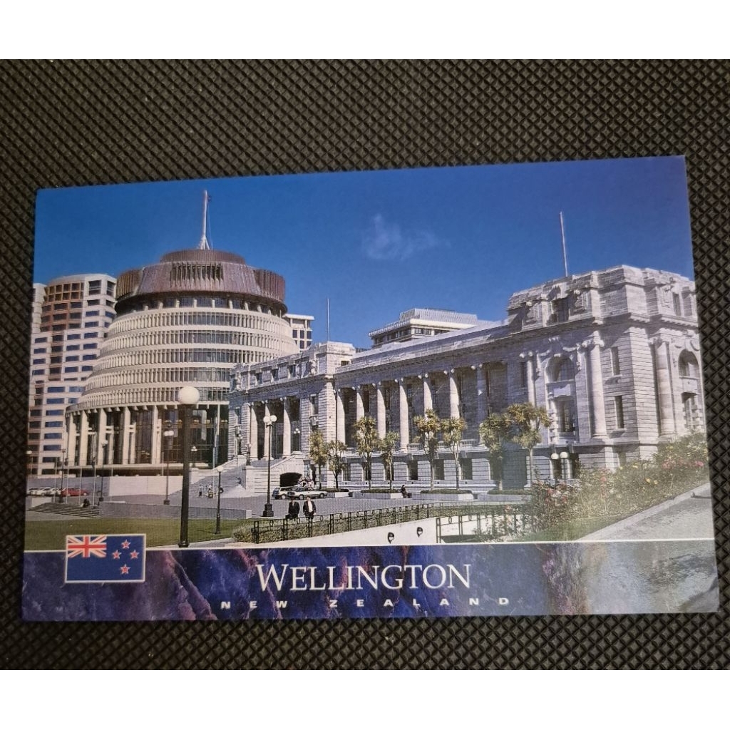 

kartu pos selandia baru/wellington new zealand postcard