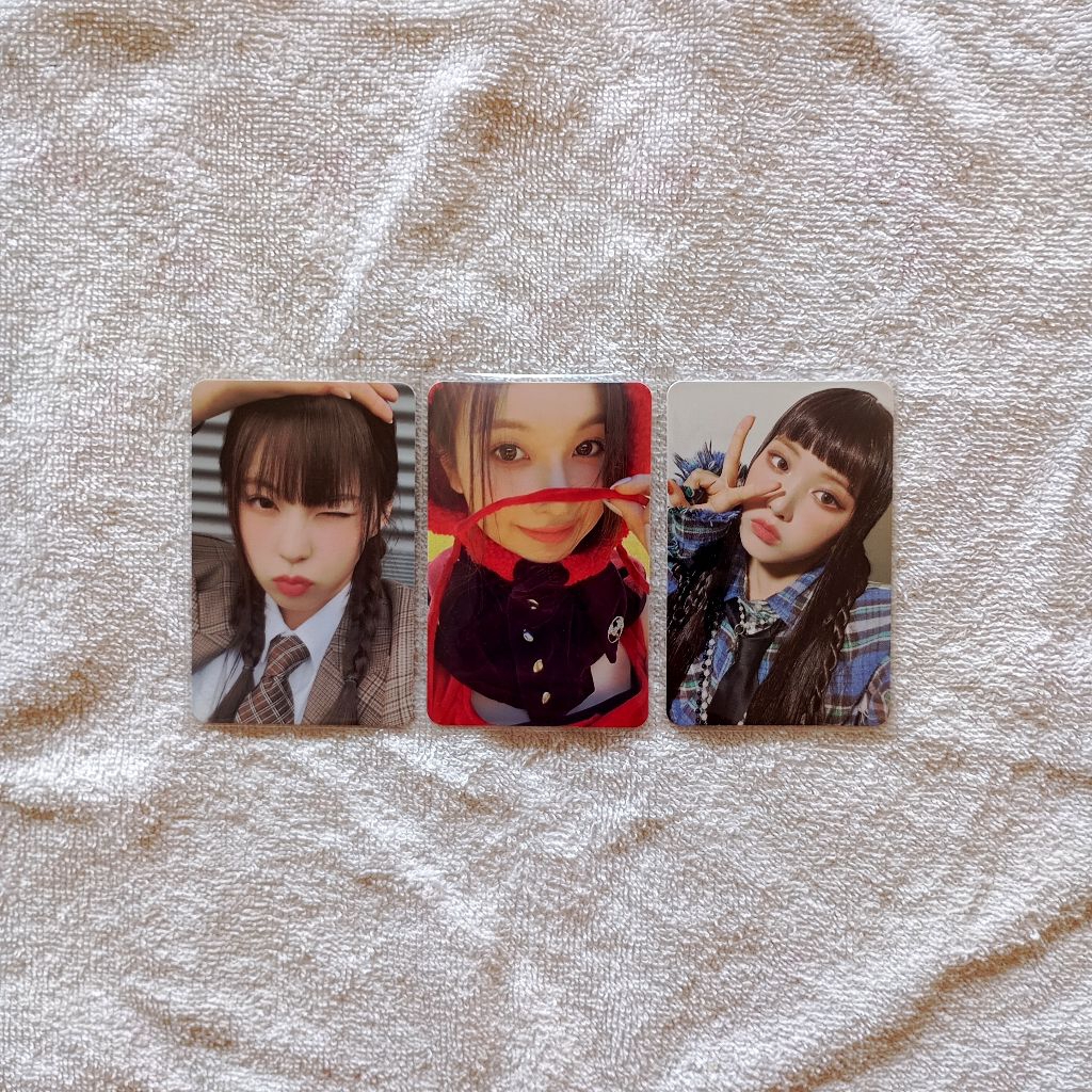 [READY STOCK] PHOTOCARD OFFICIAL NMIXX BAE KYUJIN JIWOO