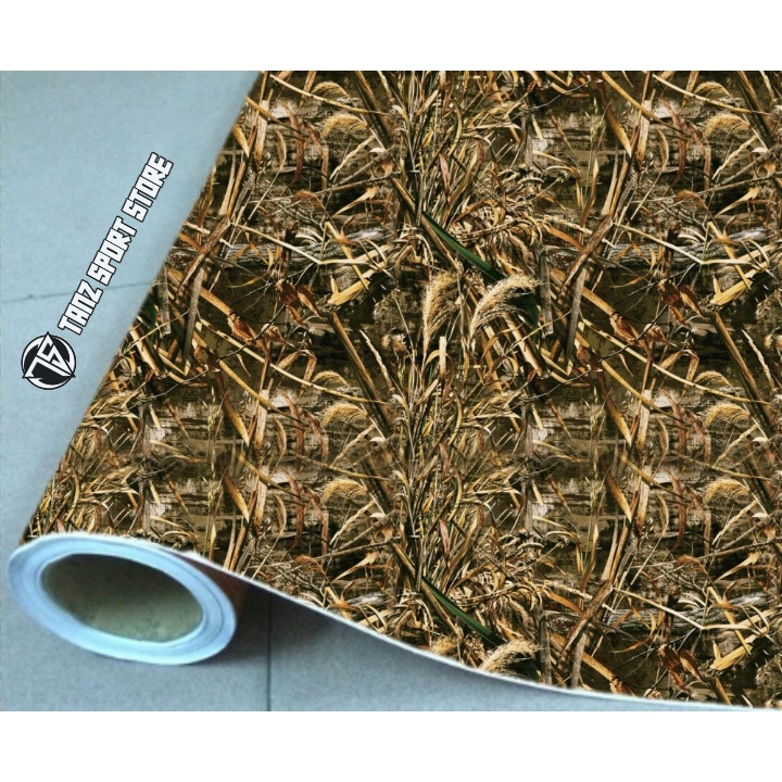 

Stiker Camo Sticker Camouflage Realtree Max5 50x50cm Laminasi Doff Best Wrapping