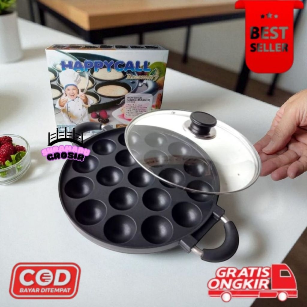 [SG] Cetakan kue apem, takoyaki, dan pukis happy call