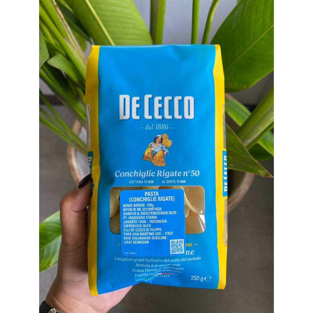 

DE CECCO CONCHIGLIE RIGATE 250 GR