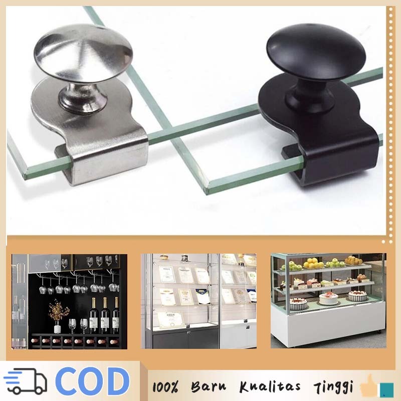 Pegangan Kaca Cocok Untuk Kaca Pegangan Kaca Stainless Penjepit Kaca Meja Handle Pintu Kaca Jepit