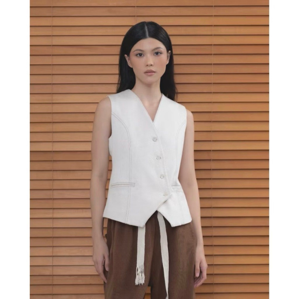 Anain Esme Top Ivory [Preloved]