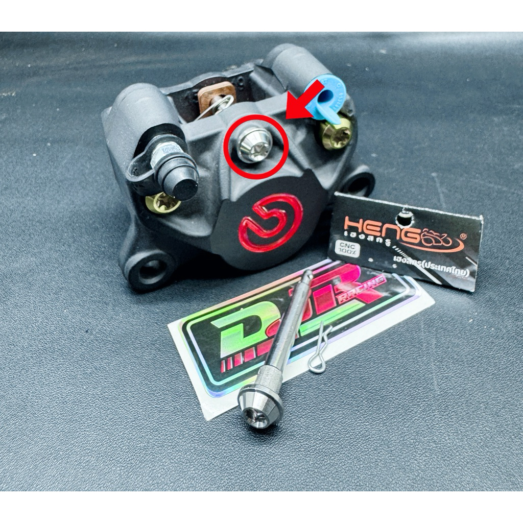 Pin Tojosan Kaliper Brembo 2p 4p Stainless Original Heng Thailand