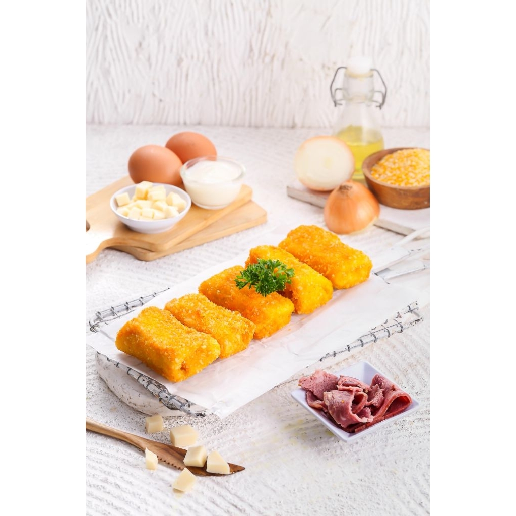 

RISOLES SMOKED BEEF MAYONNAISE PREMIUM (Frozen)