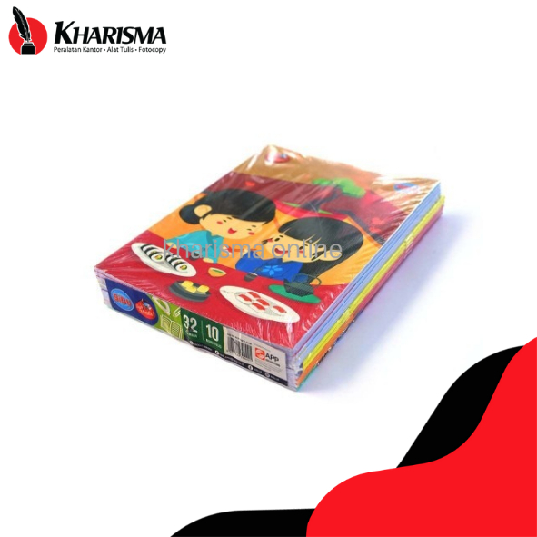 

Buku Tulis SIDU 32 lembar isi 10 buku
