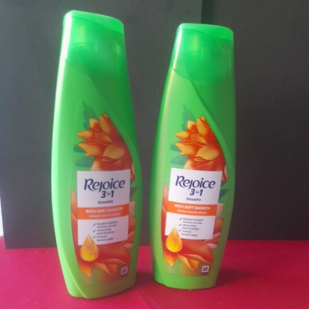 Rejoice 3in1 Shampo Rich Soft Smooth 340 Ml