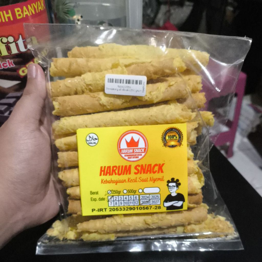 

SEMPRONG TEGAL 250 gram [Harum Snack Official] SNACK KILOAN/CEMILAN ENAK RENYAH MANIS
