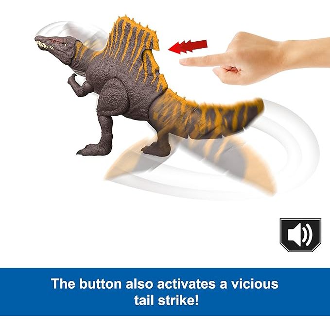 Mattel Jurassic World Spinosaurus Action Toy