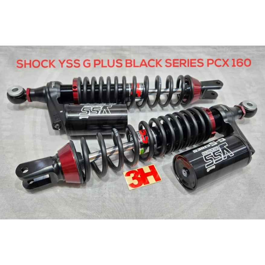 SHOCKBREAKER YSS G PLUS BLACK SERIES PCX160 FULL HITAM