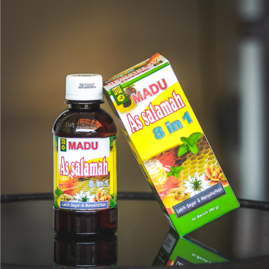 

Madu AsSalamah 8 in 1 Madu Batuk Flu Demam Isi 280gr