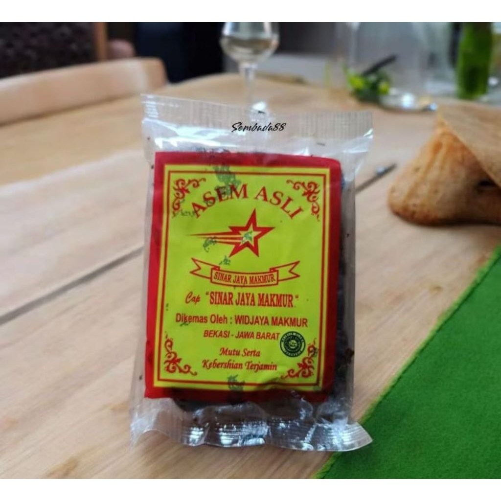 

ASAM JAWA CAP SINAR JAYA MAKMUR / CAP CABE MERAH 150 GRAM / ASEM JAWA / ASEM