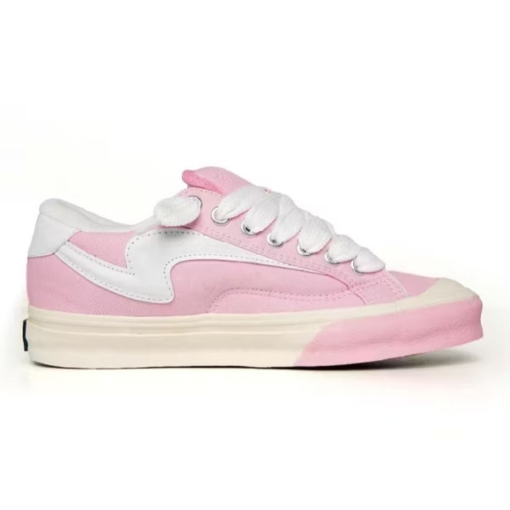 sepatu raingel bigmax putih pink brand lokal original