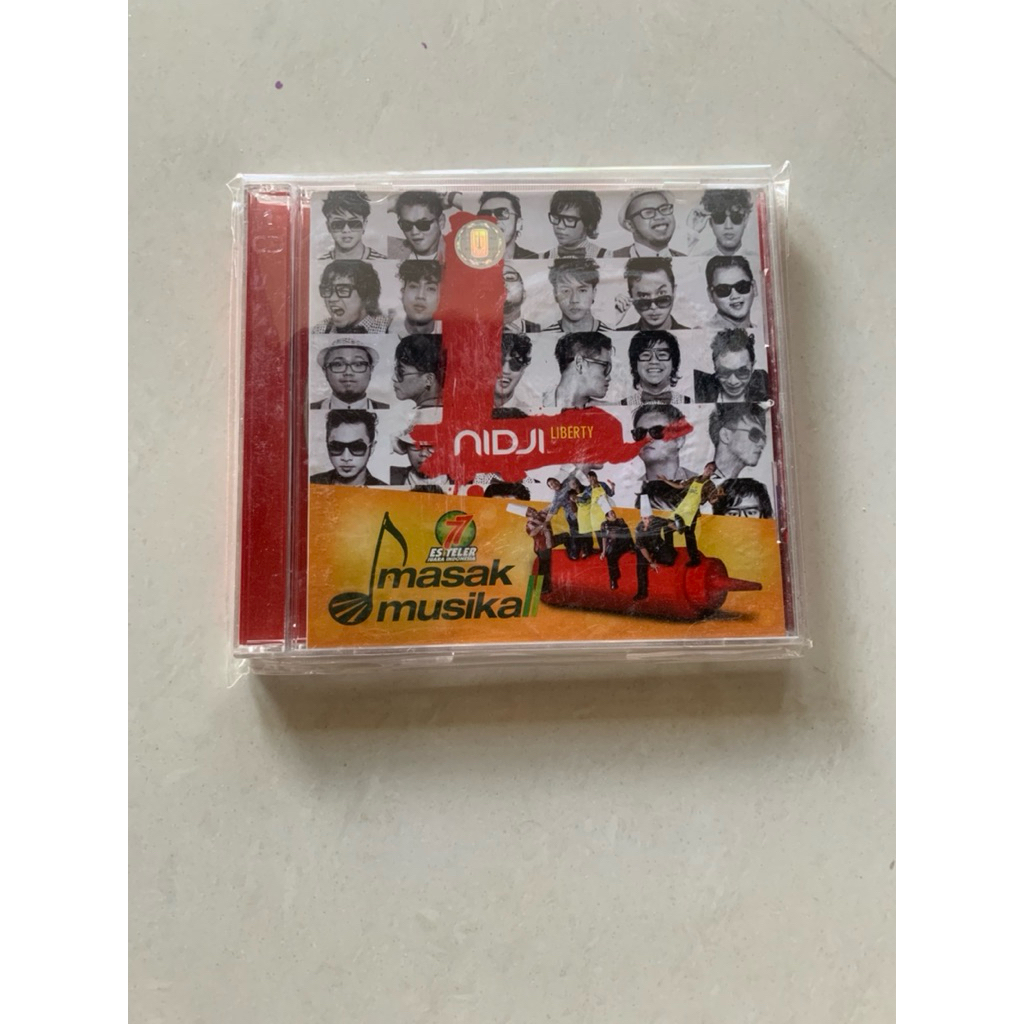 Cd audio Nidji album Liberty